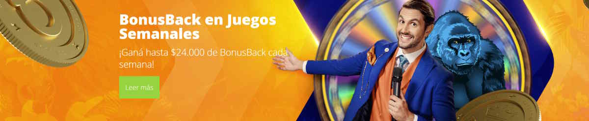 Bonus pack en juegos semanales betsson